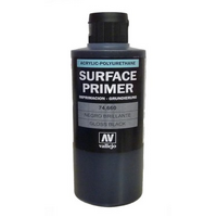 Vallejo - Auxiliary Primer Gloss Black Primer 200ml