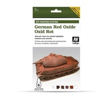 Vallejo - Model Air German Red Oxide Paint Set