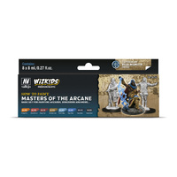 Vallejo - Wizkids Premium set: Masters of the Arcane Acrylic Paint Set (8 Colour Set) [80257]