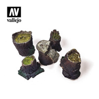 Vallejo Scenics - 1/35 Small Stumps