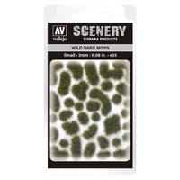 Vallejo - 2mm Wild Tuft - Dark Moss