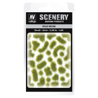 Vallejo - 2mm Wild Tuft - Wild Moss