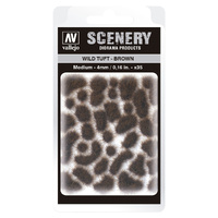 Vallejo - 4mm Wild Tuft - Brown