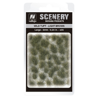 Vallejo - 6mm Wild Tuft - Light Brown