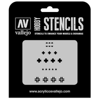 Vallejo - Stencil - Assorted German WWII Tank Markings