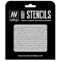 Vallejo - 1/35 Wood Texture #1 Stencil Template