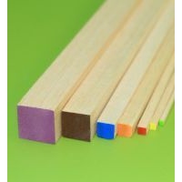 Balsa - Square 25mm X 915mm Orange
