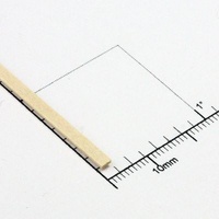 Bud Nosen Timber 1/32" Basswood Strips 3/32" x 24" (1pc) [BNT3002]