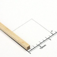 Bud Nosen Timber 1/8" Basswood Strips 1/8" x 24" (48 Pce) [3253]