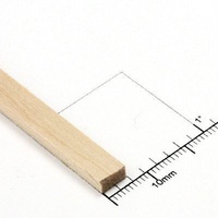 Bud Nosen Timber 1/8" Basswood Strips 1/4" x 24" (30 Pce) [3255]