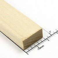 Bud Nosen Timber 3/8" Basswood Strips 3/4" x 24" (10 Pce) [3559]