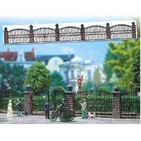 Busch - Wrought Iron Park Fence/Gates