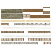 Busch - Fences,Walls,Gates/over 200cm
