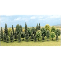 Busch - 18 Trees mixed 3cm-6cm
