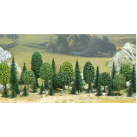 Busch - 35 Mixed Trees 3.0cm-5.5cm