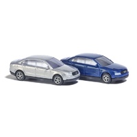 Busch - N 2 Audi A4 Silver and Blue