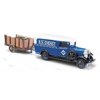 Busch - *Ford Model AA w/Trailer