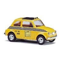 Busch - Fiat 500 US Taxi w/Sunroof