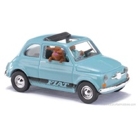 Busch - Fiat 500 W/Driver & Dog