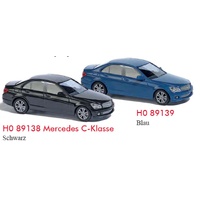 Busch - MB C Class Sedan Blue