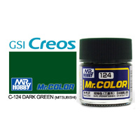 Mr Color - Semi Gloss Dark Green (Mitsubishi) - C-124