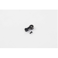 FCX24  BRASS STEERING SERVO ARM HORN BLACK