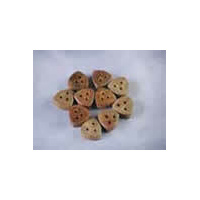 Deadeye (Triangular), 7mm Walnut (2)