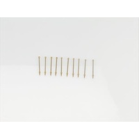 1 Hole Stanchion, Brass 30mm