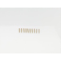 3 Hole Stanchion, Brass 10mm