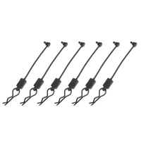 Team Corally - Body Clip Retainer w/ Body clip (6 Pce)