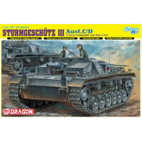 Dragon 1/35 STURMGESCHÜTZ 7.5cm KANONE (Sd.Kfz.142) Ausf.C/D (Smart Kit) [6851]