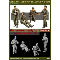 Dragon - 6367 1/35 German Self-Propelled Gun Crew Plastic Model Kit