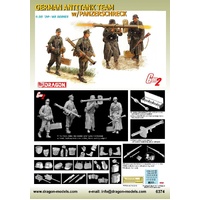 Dragon 1/35 GERMAN ANTITANK TEAM w/PANZERSCHRECK (GEN2) [6374]