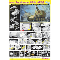 Dragon - 6429 1/35 Sd.Kfz.138/1 Geschutzwagen 38 M fur s.IG.33/2 Plastic Model Kit