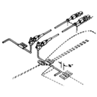 DUBRO 101 STRIP AILERON LINKAGE HOOKUP (2 PCS PER PACK)