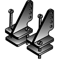 DUBRO 107 1/2 A CONTROL HORNS (2 PCS PER PACK)