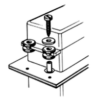DUBRO 114 SMALL SERVO MOUNTING HARDWARE (5  PCS PER PACK)