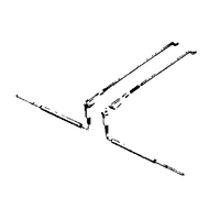 DUBRO 231 1/2 A STRIP AILERON LINKAGE (1 PC PER PACK)