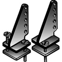 DUBRO 237 T-STYLE NYLON CONTROL HORN (2 PCS PER PACK)