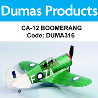 R/Powered CAC Boomerang Ca-12 30 Wing