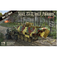 Das Werk - 1/16 Sd.Kfz.251/22 Ausf.d "Pakwagen" Plastic Model Kit - DWK16022