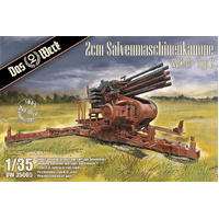 Daswerk - 35005 1/35 2cm Salvenmaschinenkanone SMK 18 Typ-2 Plastic Model Kit