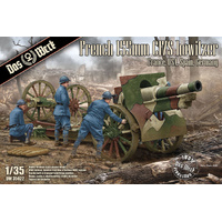 DasWerk - 1/35 French 155mm C17S Howitzer Plastic Model Kit