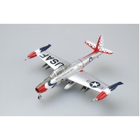 Easy Model - 1/72 F-84G Thunderjet USAF "Thunderbirds" 1955 Assembled Model [36801]