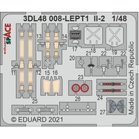 Eduard - 3DL48008 1/48 IL-2 SPACE 3D Decals