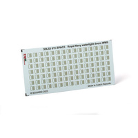 Eduard 1/350 Royal Navy watertight doors WWII Space 3D Decals [3DL53011]