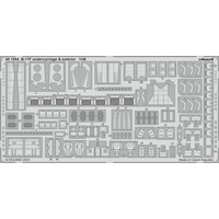 Eduard - 481054 1/48 B-17F undercarriage & exterior Photo etched parts