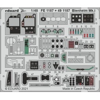 Eduard - 491187 1/48 Blenheim Mk.I Photo etched parts