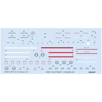 Eduard - D48073 1/48 Do 17 stencils Decals