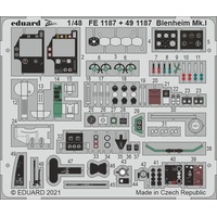 Eduard - FE1187 1/48 Blenheim Mk.I Photo etched parts